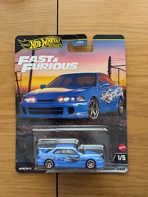 Buy Hot Wheels Fast And Furious Custom Acura Integra Sedan GSR Mia's Car Real Riders • 9.99£