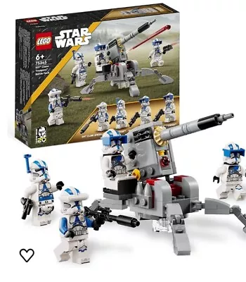 Buy LEGO Star Wars 501st Clone Troopers Battle Pack 75345 New Boxed • 12.95£