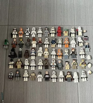 Buy LEGO Star Wars Minifigures Bundle DAMAGED LOT. X57.  • 9£