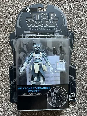 Buy Star Wars The Black Series Clone Commander Wolffe Figure 3.75  • 9.99£