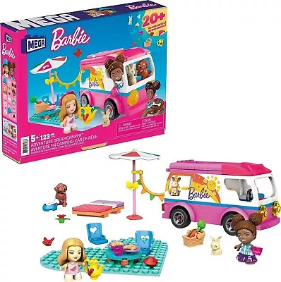Buy Mega Blocks Buildings Special Edition Barbie Camper Playset Complete • 32.27£