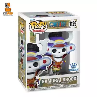 Buy Samurai Brook - #1129 - Funko Pop! - One Piece - Animation - Funko Exclusive • 32.99£