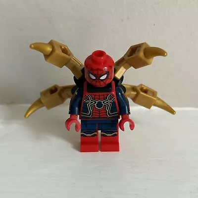 Buy LEGO Marvel Super Heroes IRON SPIDER-MAN Minifigure Sh510 Avengers 76108 Figure • 24.99£