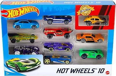 Buy Hot Wheels 10-Car Gift Pack (54886) • 23.99£