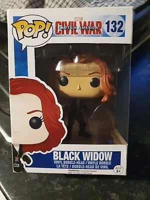 Buy Marvel  Pop!  Black Widow #132 • 10£