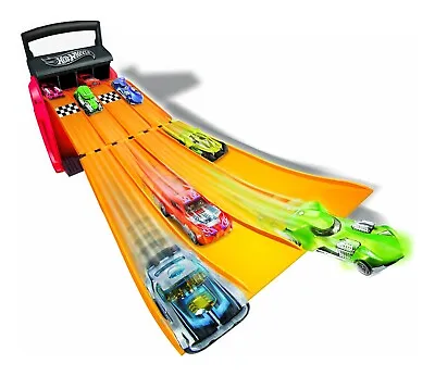 Buy Hot Wheels Multi-Launcher Car Case, Store And Race Car Case, Stores Up 20 Cars  • 32.99£