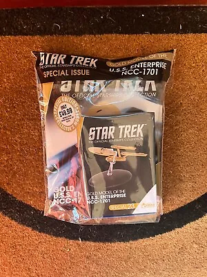 Buy New Star Trek Starships U.s.s. Enterprise Ncc-1701 Gold Model - Special  23 • 34.95£