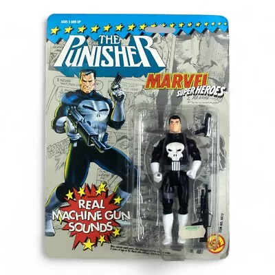 Buy Vintage Toy Biz The Punisher Marvel Super Heroes Carded Figure Opened • 16.75£