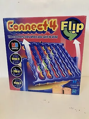 Buy Connect 4  Flip Board Game MB Hasbro Games 2000 - 100%Complete - 4 In A Row Game • 9.99£
