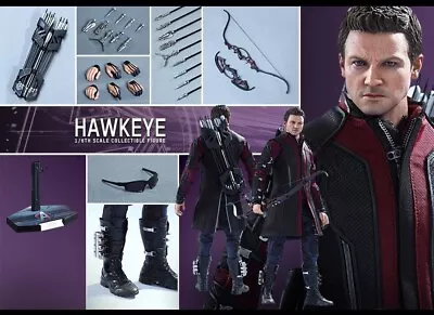 Buy Hot Toys Hawkeye Figure From Avengers Age Of Ultron. MMS289. UK Seller. • 179£