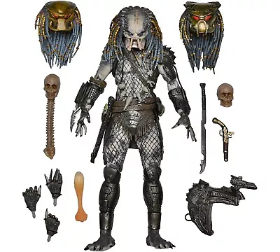 Buy Elder Predator Box Broken Ultimate Figure Action 20cm For Predator 2 Neca 51429 • 57.04£