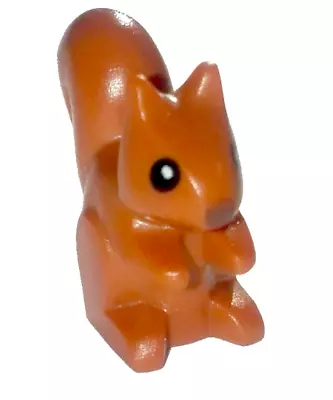 Buy LEGO Squirrel With Dark Brown Nose Animal Dark Orange Friends City Minifigure • 1.35£