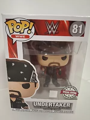 Buy Wwe Wrestling The Undertaker Funko Pop! Figure #81 Special Edition • 17.99£