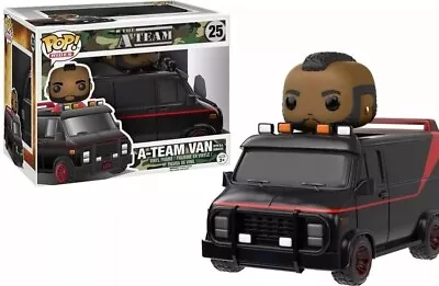 Buy Funko Pop! Rides The A-Team Van With B. A. Baracus #25 Vaulted Vinyl Figure  • 95£