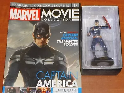 Buy Eaglemoss MCU #17 CAPTAIN AMERICA  Marvel Movie Collection 2016  Winter Soldier • 19.99£