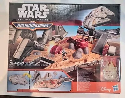 Buy Star Wars Micro Machines Millennium Falcon - Disney Hasbro - Complete 2015 • 20£