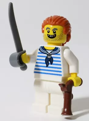 Buy All Parts LEGO - Blue Coat Pirate Minifigure MOC Ship Sailor Army Soldier • 8.99£