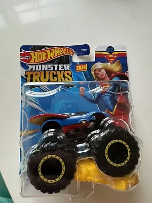 Buy Hot Wheels Monster Trucks DC Comics Supergirl 1:64 New & Sealed *COMBINE POSTAGE • 7.99£