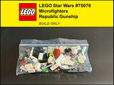 Buy LEGO Star Wars Microfighter Republic Gunship #75076 BUILD Only • 8.50£