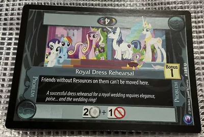 Buy Canterlot Nights My Little Pony Card: Royal Dress Rehearsal #184 U, Used, AC • 2.33£