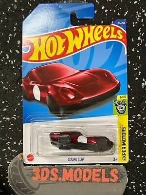 Buy EXPERIMOTORS - COUPE CLIP L/C RED Hot Wheels 1:64 • 2.25£