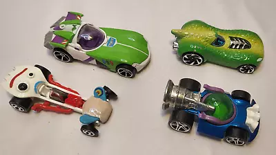 Buy Disney Toy Story Hot Wheels Buzz Lightyear Alien Rex & Forky Die-Cast Cars Set • 11.99£