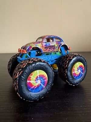 Buy Hot Wheels Monster Trucks 1:64 Psycho-Delic Beetle Volkswagen Style • 8.99£