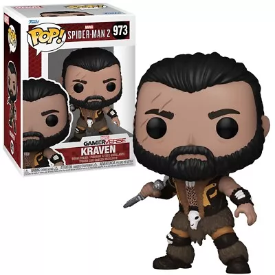 Buy Funko POP Spider-Man 2 Kraven #973 Marvel Vinyl Figure New • 15.99£