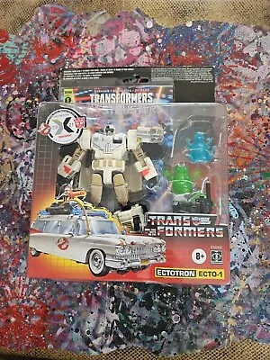 Buy  TRANSFORMERS X GHOSTBUSTERS AFTERLIFE ECTO-1 ECTOTRON ACTION FIGURE Sealed • 25£