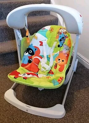 Buy Fisher Price Swing Take Along  Activity Chair Musical Seat  • 24£