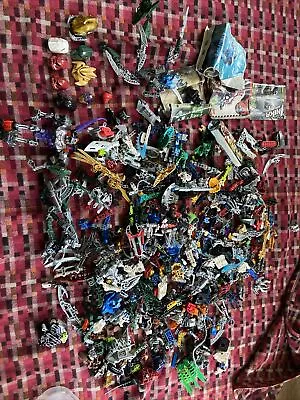 Buy Huge Lego Bionicle Job Lot Bundle 2kg Rare Parts, Booklets, Heads, Helmets • 40£