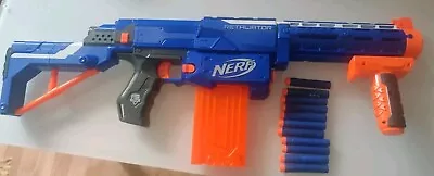 Buy Nerf N-Strike Elite Retaliator Blaster Hasbro SA With Soft Darts  • 24.99£