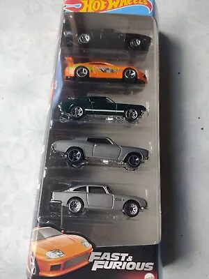 Buy Hot Wheels Fast & Furious 5 Pack Toyota Supra Aston Martin 1963 DBS New Sealed • 12.99£