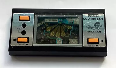 Buy Vintage 1983 Rare GAKKEN - SEARCH LIGHT - LCD Game (Very Good Condition) • 35£