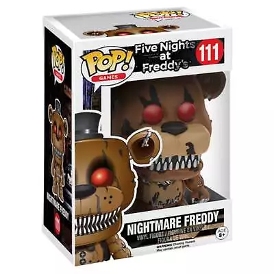 Buy Five Nights At Freddy’s #111 Nightmare Freddy Funko Pop • 14.95£