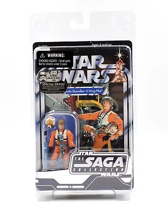 Buy Star Wars The Saga Collection - Luke Skywalker X-Wing Pilot Action Figure • 29.99£