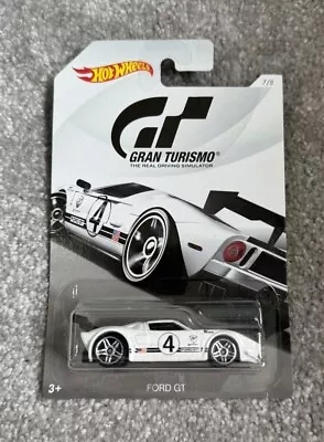 Buy Hot Wheels Gran Turismo 2017 Ford Gt Bnib White Htf • 9.95£