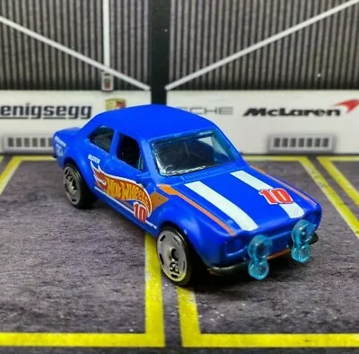 Buy Hot Wheels Ford Escort 1970 Rs 1600 Mk 2 Rally Blue 50th Anniversary 44 • 7.99£