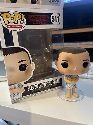 Buy Funko Pop! Vinyl #511 Stranger Things Eleven Hospital Gown • 6£