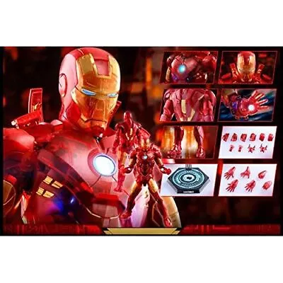 Buy Hot Toys MMS568 Hot Toys Iron Man Mark 4 IV Holographic Ver Holographic 1/6 Figu • 984.75£