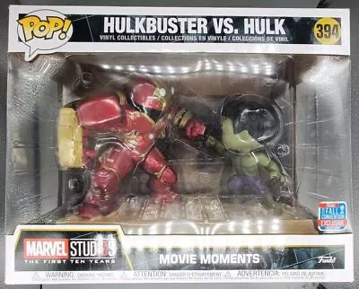 Buy Funko POP #394 Hulkbuster Vs. Hulk - Movie Moment - Marvel 10 Avengers • 59.99£