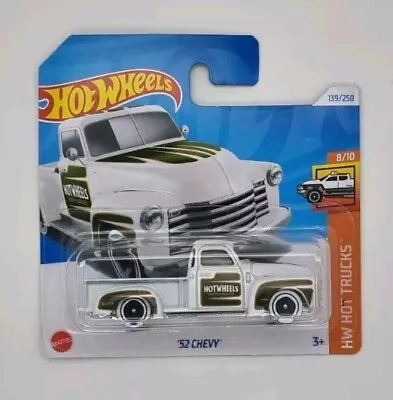 Buy Hot Wheels 52 Chevy 139/250 HW Hot Trucks 8/10 2024 White HTC36 • 3.99£