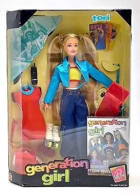 Buy 1998 Generation Girl Barbie Doll Skater Girl Tori / Mattel 20969, NrfB • 151.93£