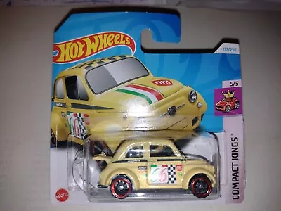 Buy Hot Wheels '60s Fiat 500D Modificado 2024 F Case New Short Card • 6.95£