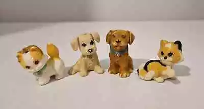 Buy 4x Kenner 1993-1994 Vintage Littlest Pet Shop Cats And Dogs Bundle RARE • 15£