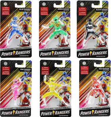 Buy Power Rangers 2.5  Limited Edition Mini Figures Set Of All 6 - Bargain Bundle • 10.99£