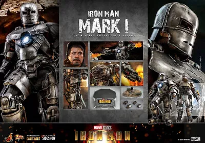 Buy Hot Toys Iron Man Movie Masterpiece Action Figure 1/6 Iron Man Mark I 30cm • 336.38£