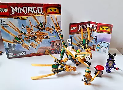 Buy Lego Ninjago 70666 Legacy Golden Dragon. Complete + Instructions, Minifigs, Box • 22£