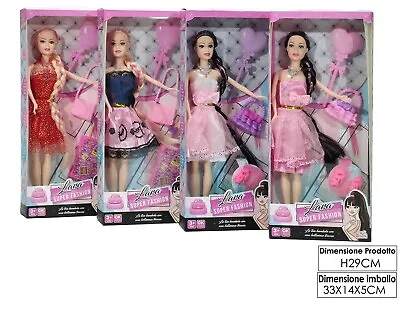 Buy Fashion Barbie Doll With Fashionista Doll Accessories • 8.28£