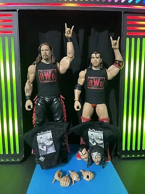 Buy WWE Mattel Elite Legends Kevin Nash Scott Hall Outsiders NWo • 90£